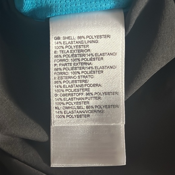 The North Face Women’s Eat my Dust Running Skirt Skort Gray Blue Sz Small Run - Picture 9 of 10